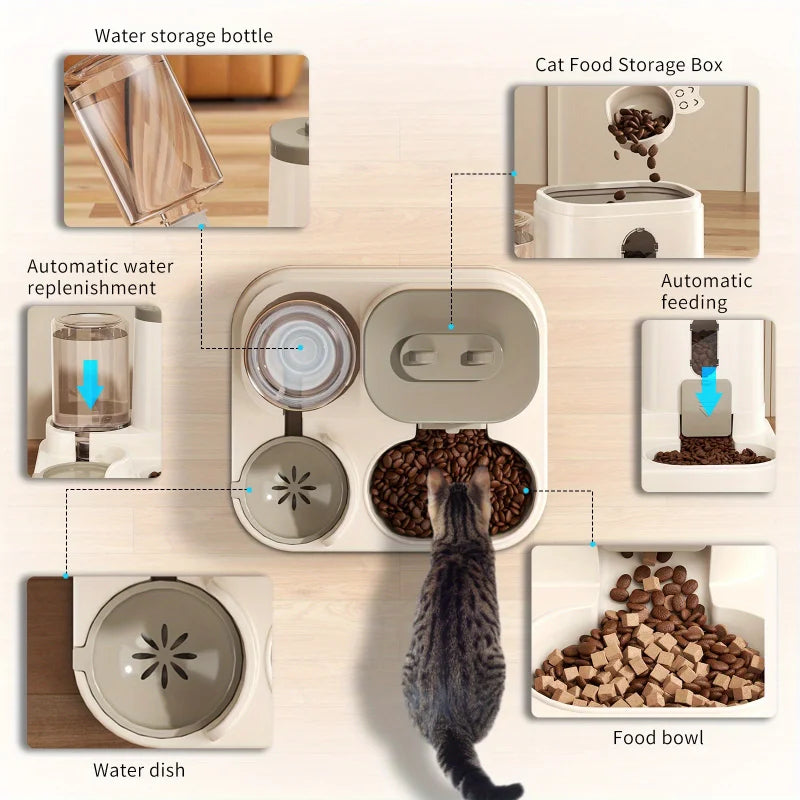 Smart Pet Feeder & Water Station