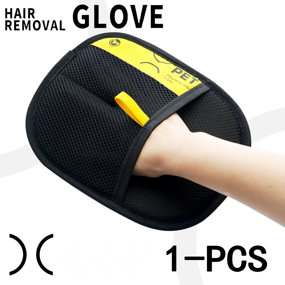 2-in-1 Pet Grooming & Deshedding Glove