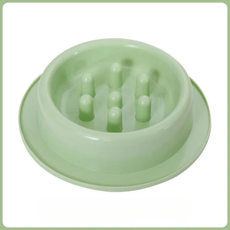 Pet Supplies Cat Supplies Cat Bowl Cat Food Basin Drinking Bowl High Foot Dog Food Bowl Anti-Knock