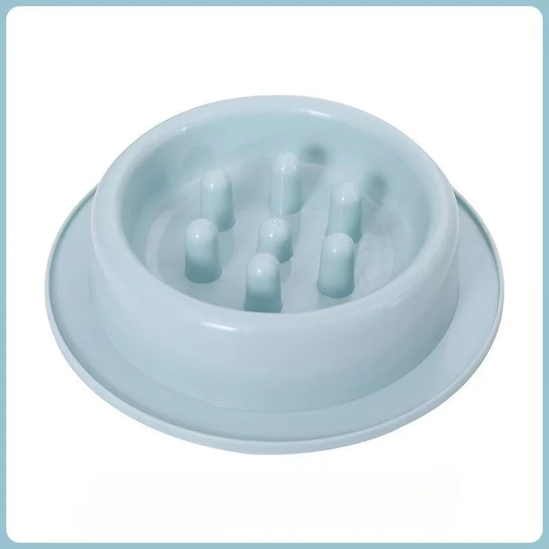 Pet Supplies Cat Supplies Cat Bowl Cat Food Basin Drinking Bowl High Foot Dog Food Bowl Anti-Knock
