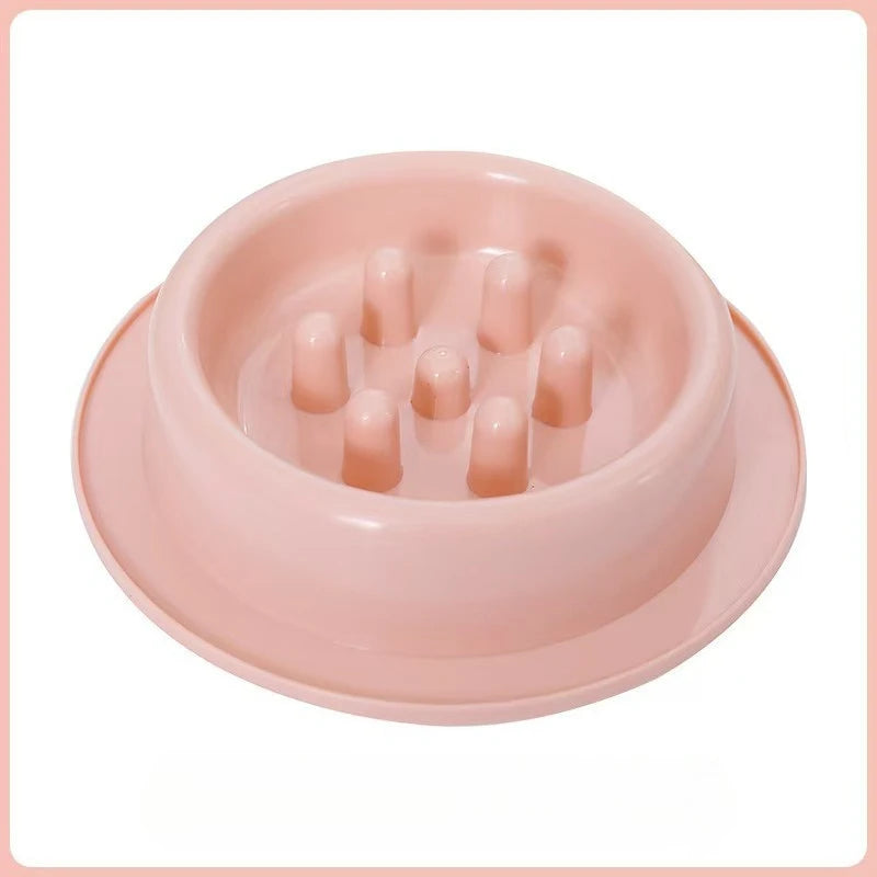 Pet Supplies Cat Supplies Cat Bowl Cat Food Basin Drinking Bowl High Foot Dog Food Bowl Anti-Knock